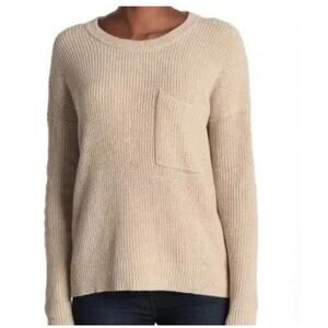 Madewell 1X Thompson Pocket Pullover Sweater